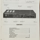 Kenwood DSP-100 Service Manual