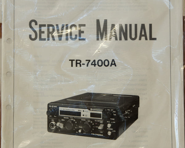 Kenwood TR-7400A Amateur Radio Service Manual