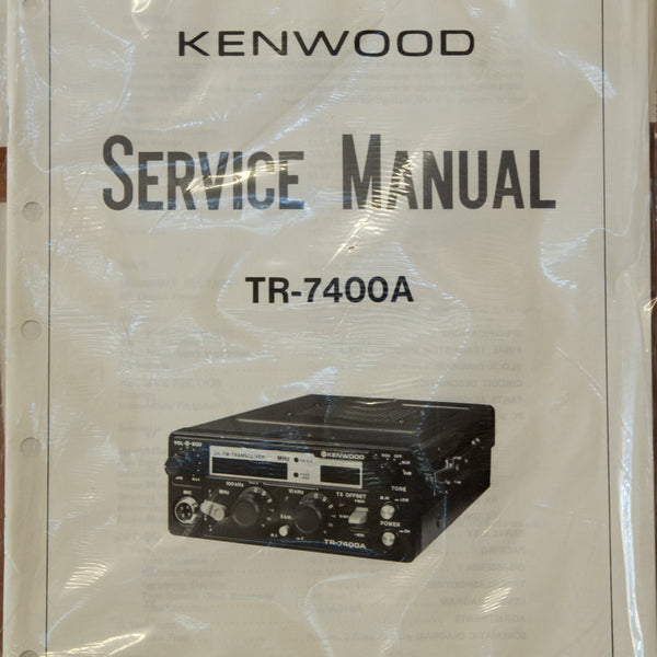 Kenwood TR-7400A Amateur Radio Service Manual