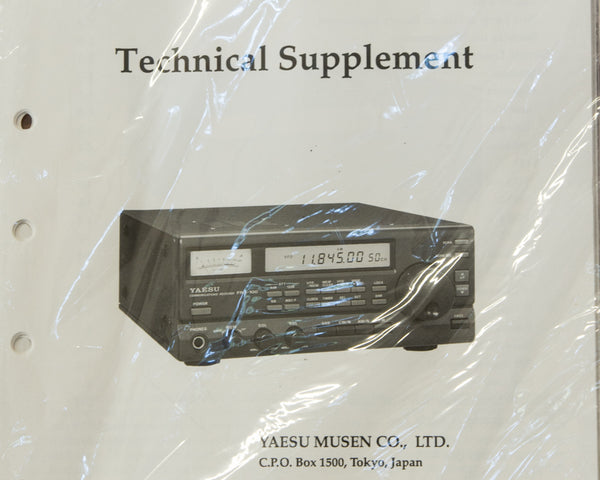 Yaesu FRG-100 Shortwave Receiver Service Manual