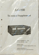 Yaesu FRG-100 Shortwave Receiver Service Manual