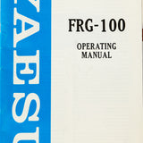 Yaesu FRG-100 Shortwave Receiver Operating Manual