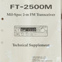 Yaesu FT-2500M Amateur Radio Service Manual