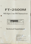 Yaesu FT-2500M Amateur Radio Service Manual