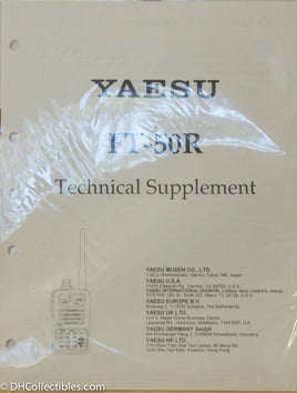 Yaesu FT-50R Service Manual