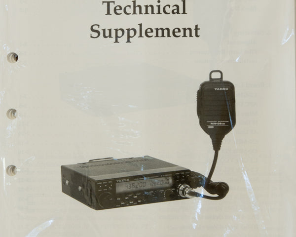 Yaesu FT-6200 Amateur Radio Service Manual