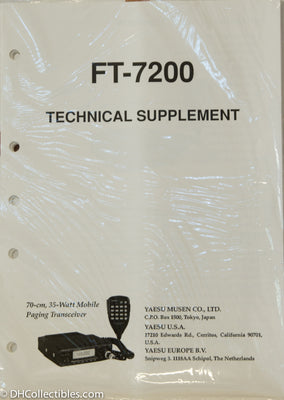 Yaesu FT-7200 Amateur Radio Service Manual