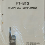 Yaesu FT-815 Service Manual