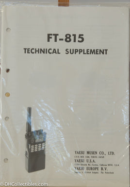 Yaesu FT-815 Service Manual