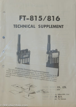 Yaesu FT-815/816 Service Manual
