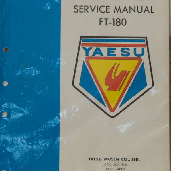 Yaesu FT-180 Service Manual
