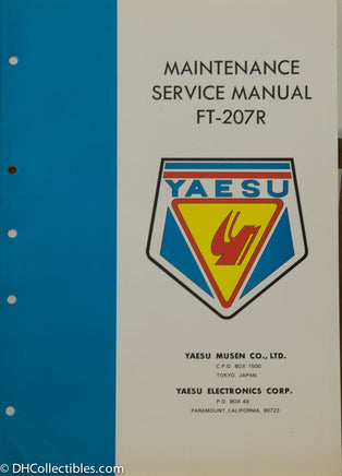 Yaesu FT-207R Service Manual
