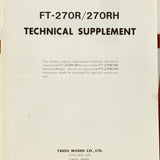 Yaesu FT-270R / 270RH  Service Manual