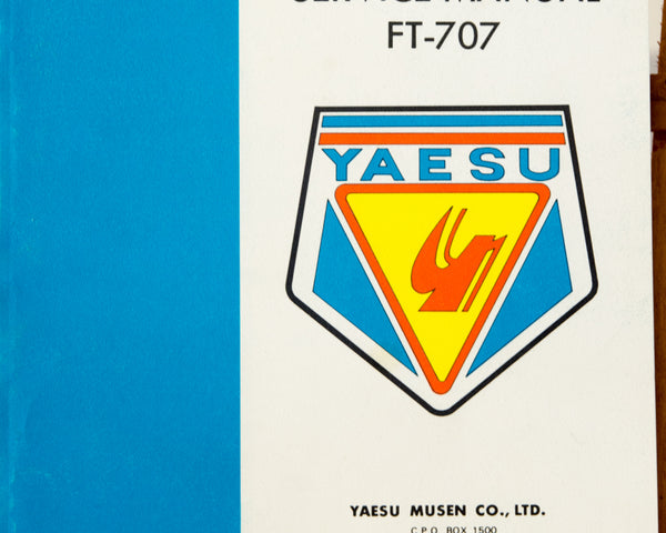 Yaesu FT-707 Service Manual