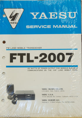 Yaesu FTL-2007 VHF Radio Service Manual