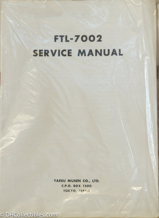 Yaesu FTL-7002 Radio Service Manual