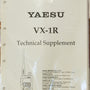 Yaesu VX1R Amateur Radio Service Manual