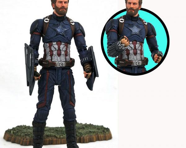 2019 Diamond Select Marvel Avengers: Infinity War Select Captain America Action Figure