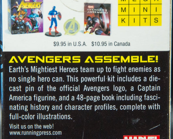 2012 The Avengers With Avengers Pin/Captain America Figurine