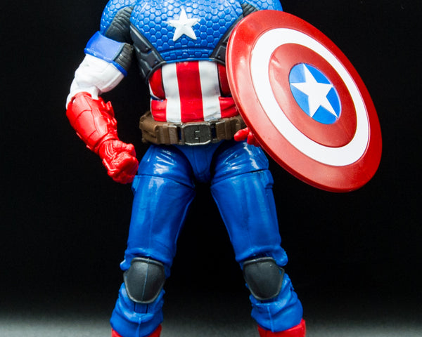 2013 Marvel Legends Mandroid Wave Marvel Now Captain America Action Figure - Loose