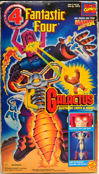 1995 Toy Biz Marvel Fantastic Four Galactus Figure 14" Electronic Lights Sound