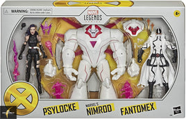 2020 Hasbro Psylocke, Nimrod and Fantomex Action Figure Set