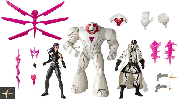 2020 Hasbro Psylocke, Nimrod and Fantomex Action Figure Set