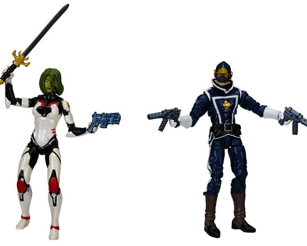 2015 Marvel Legends Gamora & Star Lord 2-Pack Action Figures