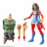 2016 Hasbro Marvel Legends Ms Marvel (Sandman BAF) Action Figure