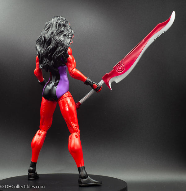 2012 Marvel Legends - Red She-Hulk Action Figure - Loose