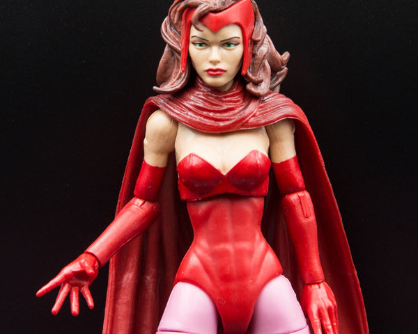 2014 Avengers Marvel Legends Allfather Series Maidens of Might Scarlet Witch Action Figure - Loose