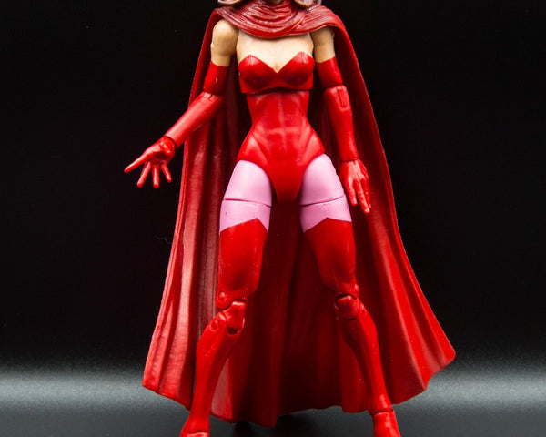 2014 Avengers Marvel Legends Allfather Series Maidens of Might Scarlet Witch Action Figure - Loose