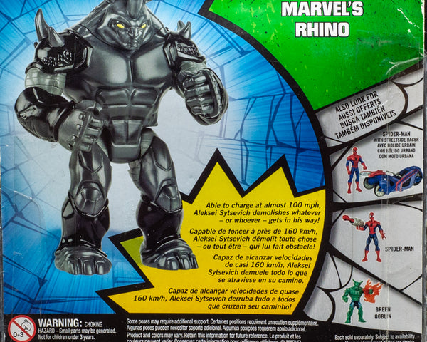 2015 Marvel Ultimate Spider-Man vs The Sinister 6 Marvel's Rhino - Action Figure