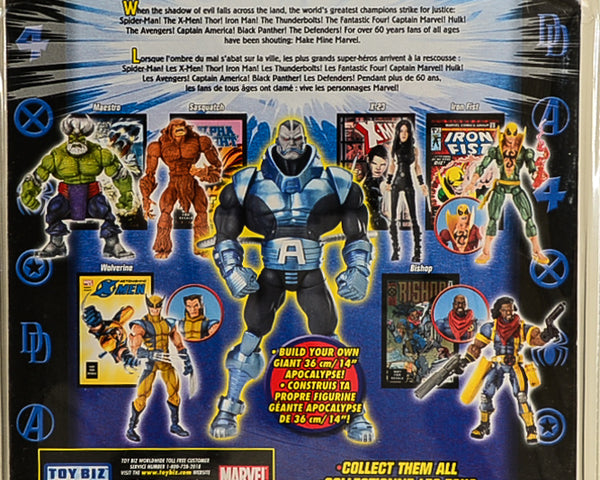 2005 Marvel Legends Apocalypse Series Wolverine Unmasked Action Figure