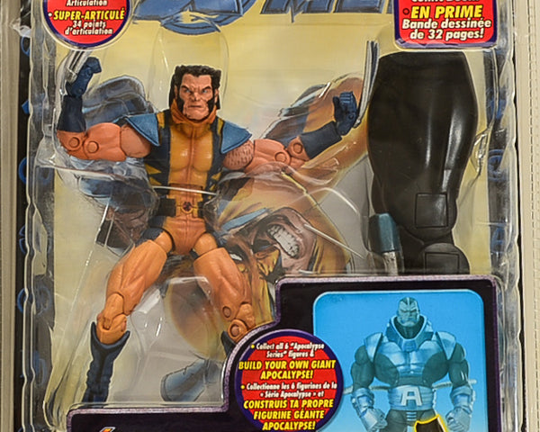 2005 Marvel Legends Apocalypse Series Wolverine Unmasked Action Figure