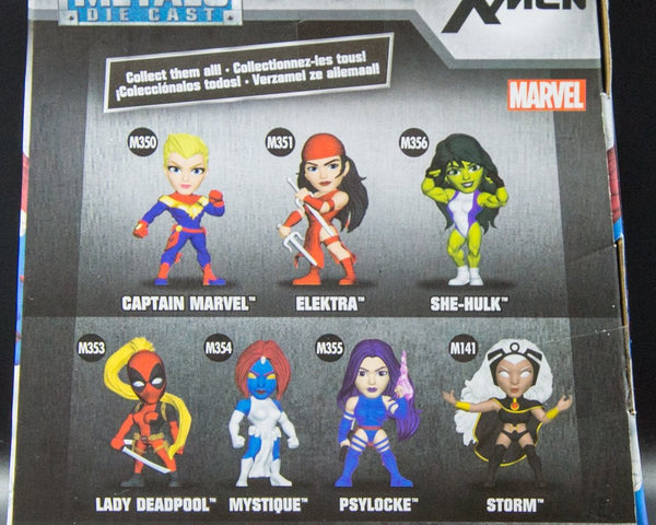 2017 X-Men Metals Die Cast 4" Mystique Figure