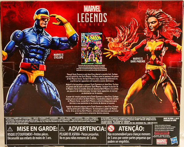 2017 Hasbro X-Men Marvel Legends Marvel's Dark Phoenix & Marvel's Cyclops Two-Pack