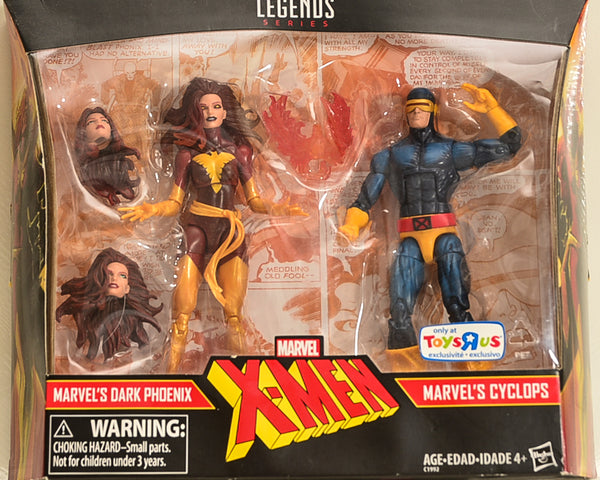 2017 Hasbro X-Men Marvel Legends Marvel's Dark Phoenix & Marvel's Cyclops Two-Pack