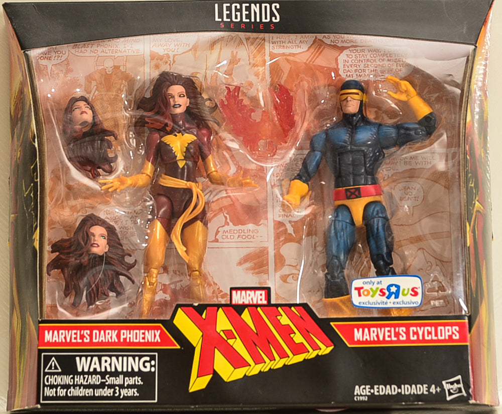 2017 Hasbro X-Men Marvel Legends Marvel's Dark Phoenix & Marvel's Cyclops Two-Pack