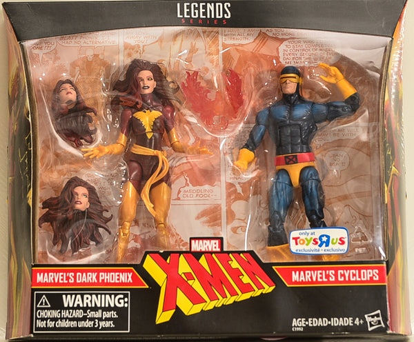 2017 Hasbro X-Men Marvel Legends Marvel's Dark Phoenix & Marvel's Cyclops Two-Pack