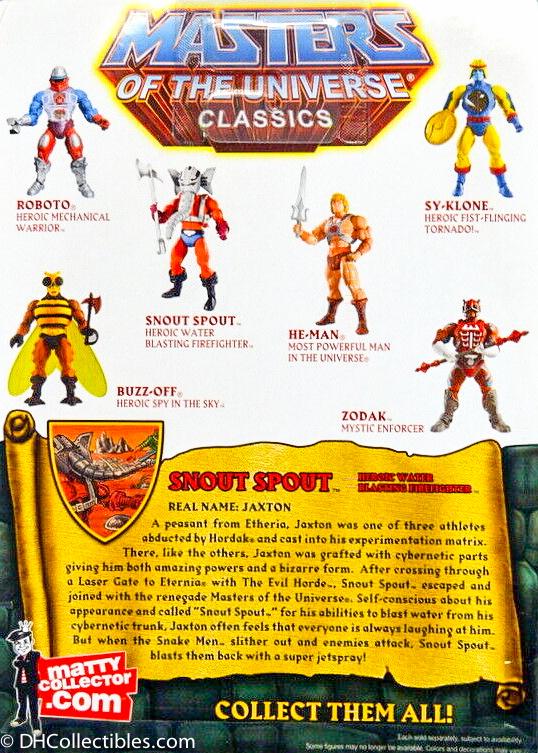 2011 Masters of the Universe Classics - Snout Spout  Action Figure