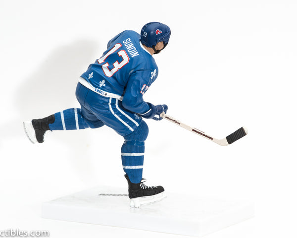 2008 McFarlane NHL Sports Picks Series 18 Mats Sundin Quebec Nordiques Blue Jersey - Loose
