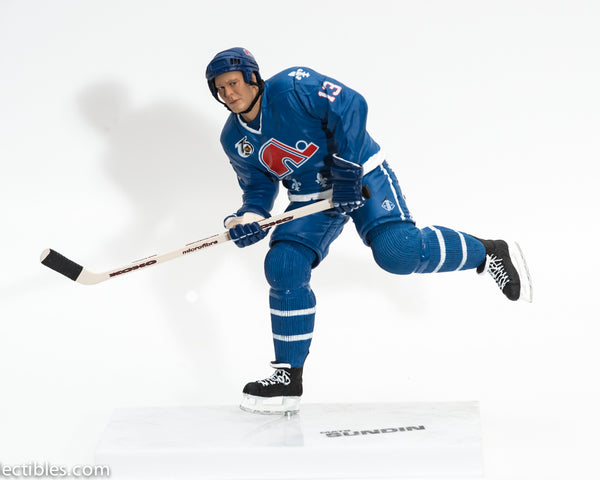 2008 McFarlane NHL Sports Picks Series 18 Mats Sundin Quebec Nordiques Blue Jersey - Loose