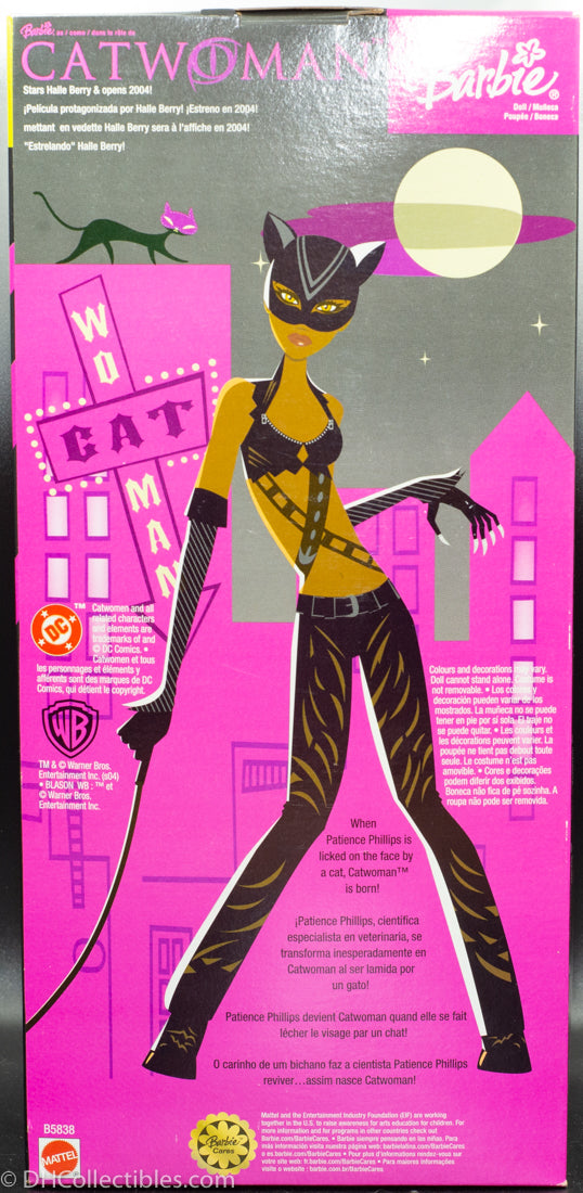 2004 Barbie as Catwoman Barbie Doll – DH Collectibles