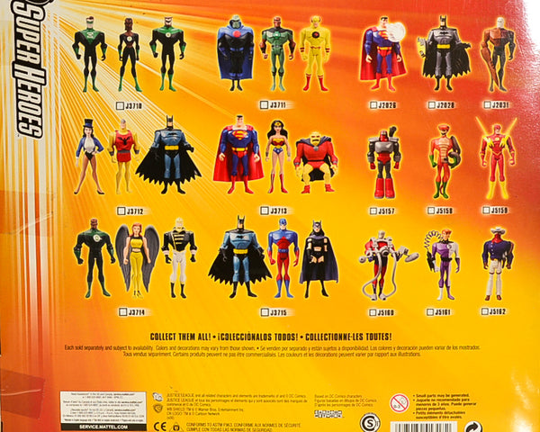 2006 Justice League Unlimited Animated Series Exclusive Action Figure 6-Pack