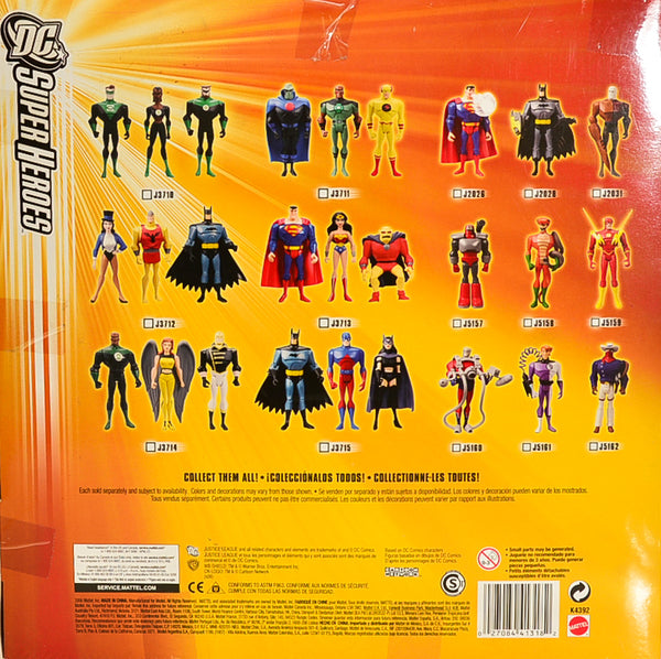 2006 Justice League Unlimited Animated Series Exclusive Action Figure 6-Pack