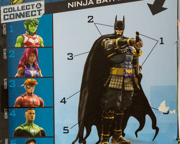 2018 Mattel DC Comics Multiverse Wave 11 ( BAF Ninja Batman) Beast Boy 6" Action Figure