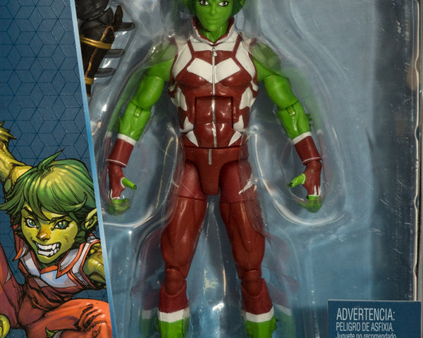 2018 Mattel DC Comics Multiverse Wave 11 ( BAF Ninja Batman) Beast Boy 6" Action Figure