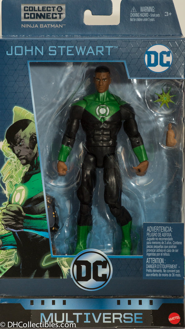 2018 Mattel DC Comics Multiverse Wave 11 ( BAF Ninja Batman) John Stewart 6" Action Figure