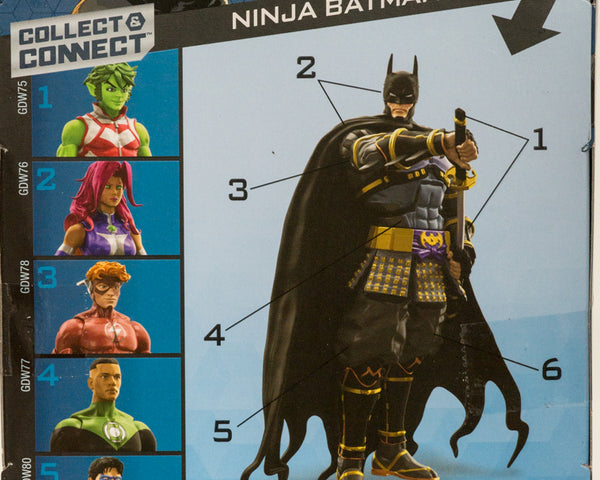 2018 Mattel DC Comics Multiverse Wave 11 ( BAF Ninja Batman) Nightwing 6" Action Figure
